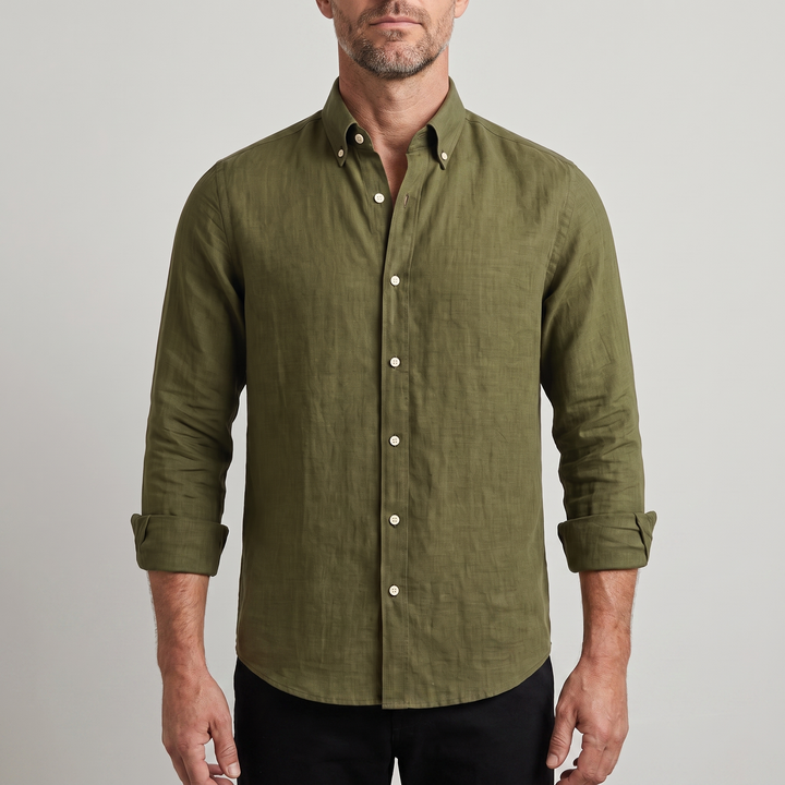 LEO SOFT-TOUCH LINEN SHIRT