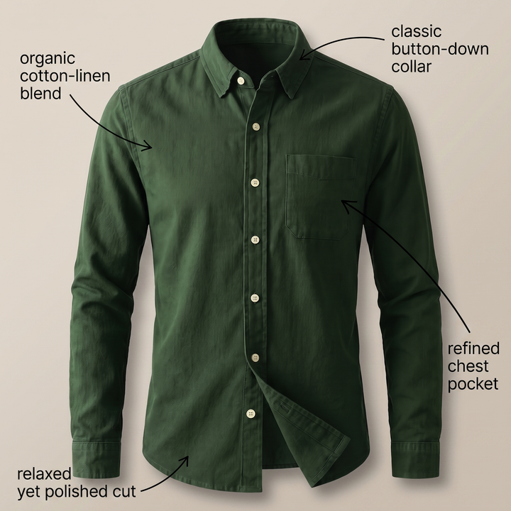 LODER COTTON LINEN SHIRT