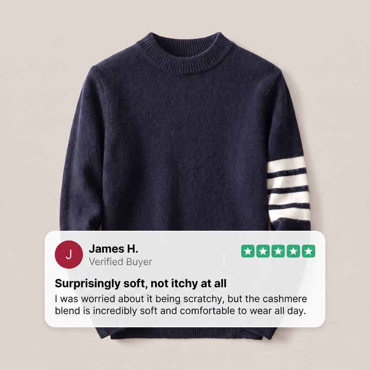 LUNERO CASHMERE SWEATER