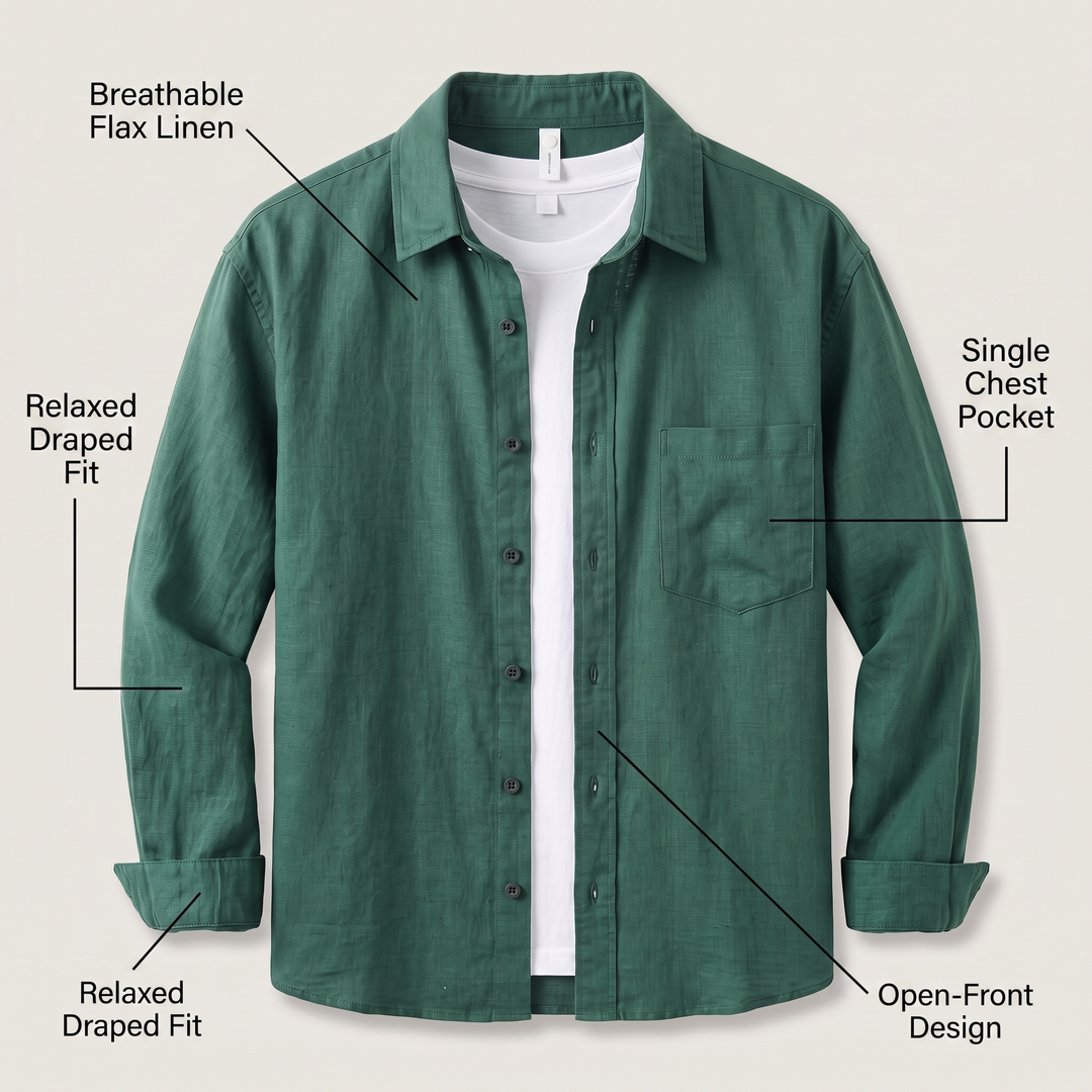 MARINER LINEN SHIRT