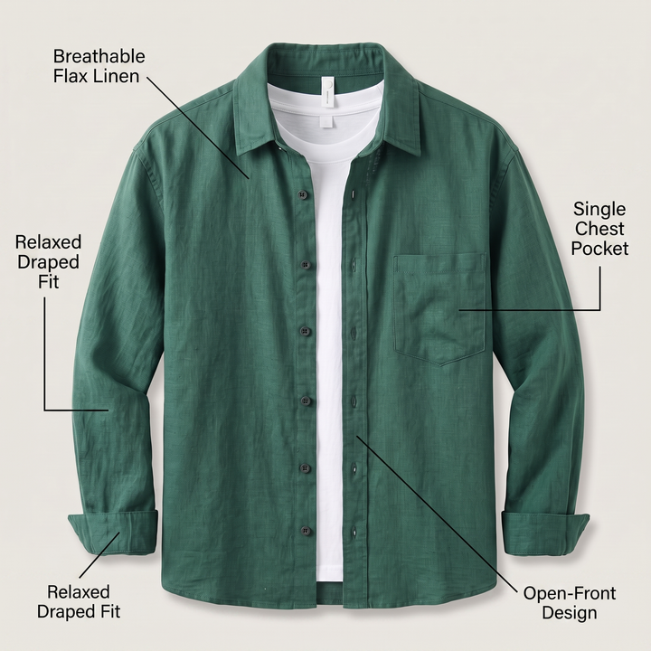 MARINER LINEN SHIRT