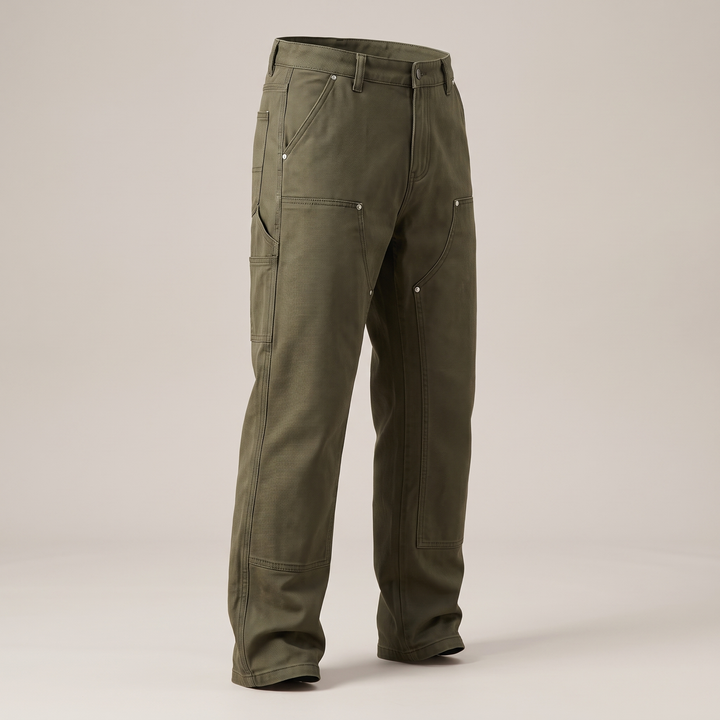 RUGGED WORKWEAR STRAIGHT-LEG UTILITY PANTS