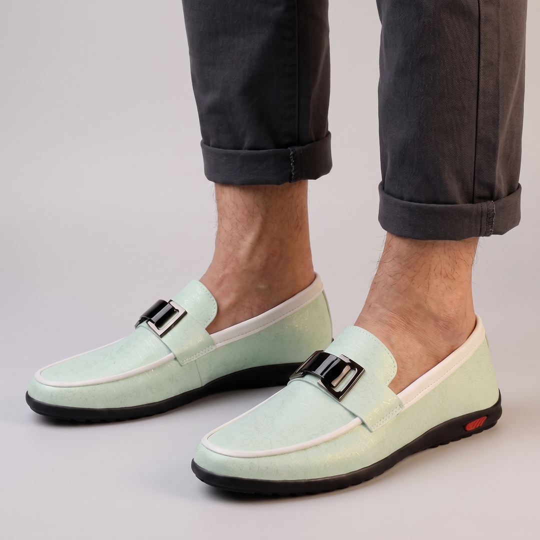 MIDHURST BUCKLE SLIP-ON SHOES