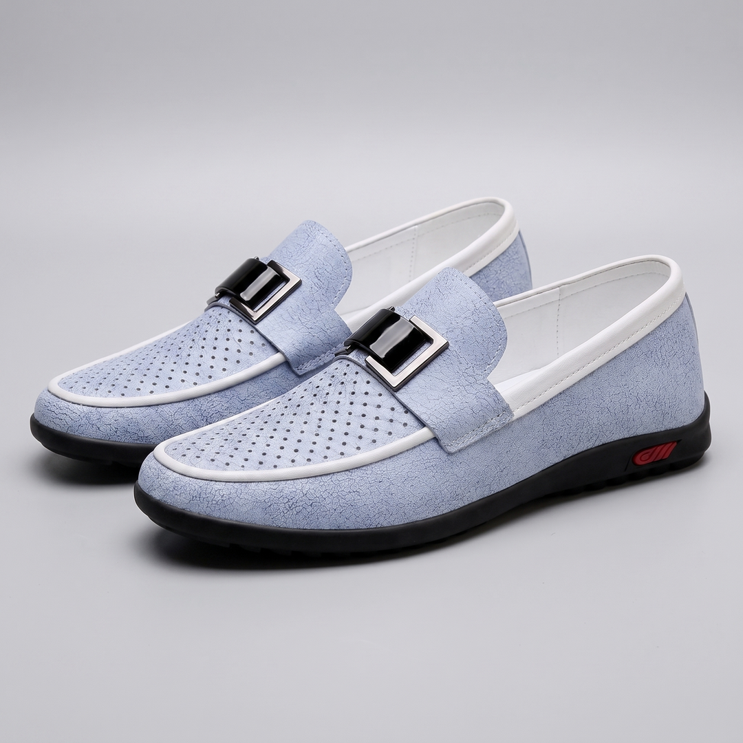MIDHURST BUCKLE SLIP-ON SHOES