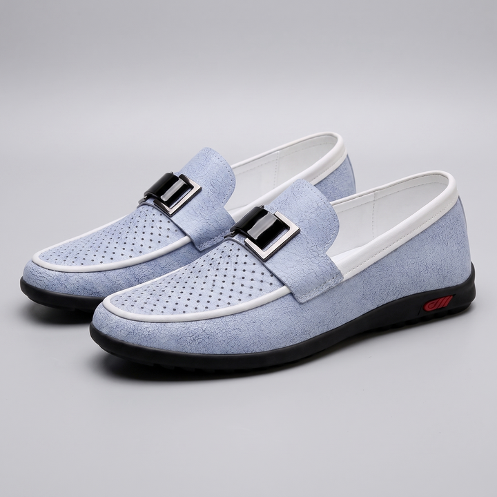 MIDHURST BUCKLE SLIP-ON SHOES
