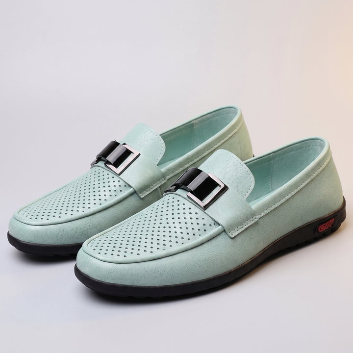 MIDHURST BUCKLE SLIP-ON SHOES