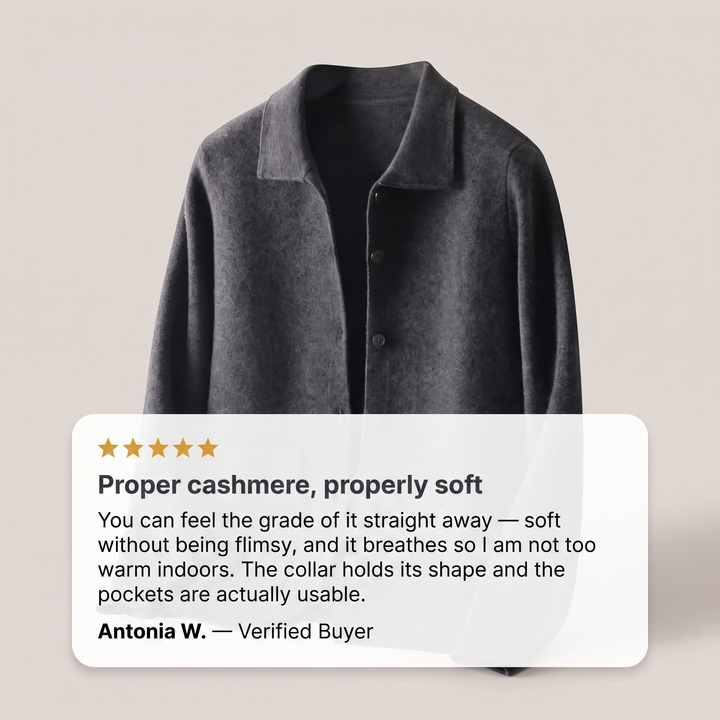 MILANO CASHMERE CARDIGAN