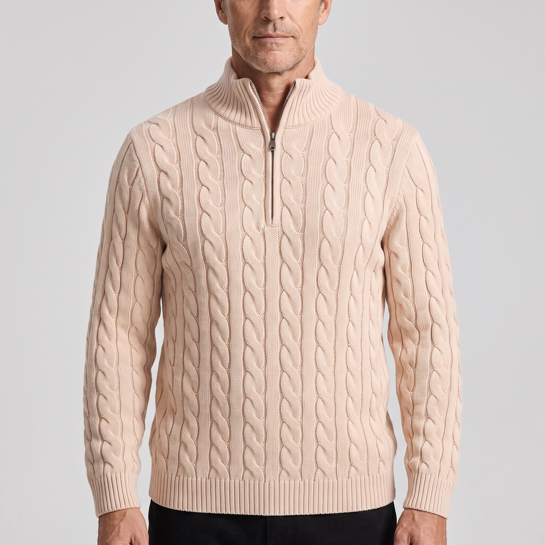 MILANO COTTON KNIT SWEATER