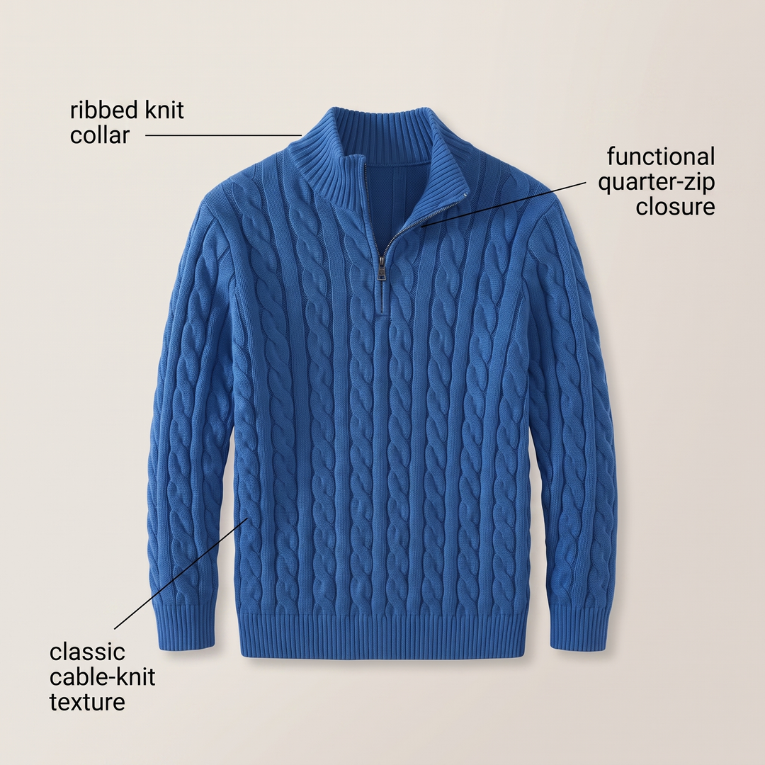 MILANO COTTON KNIT SWEATER