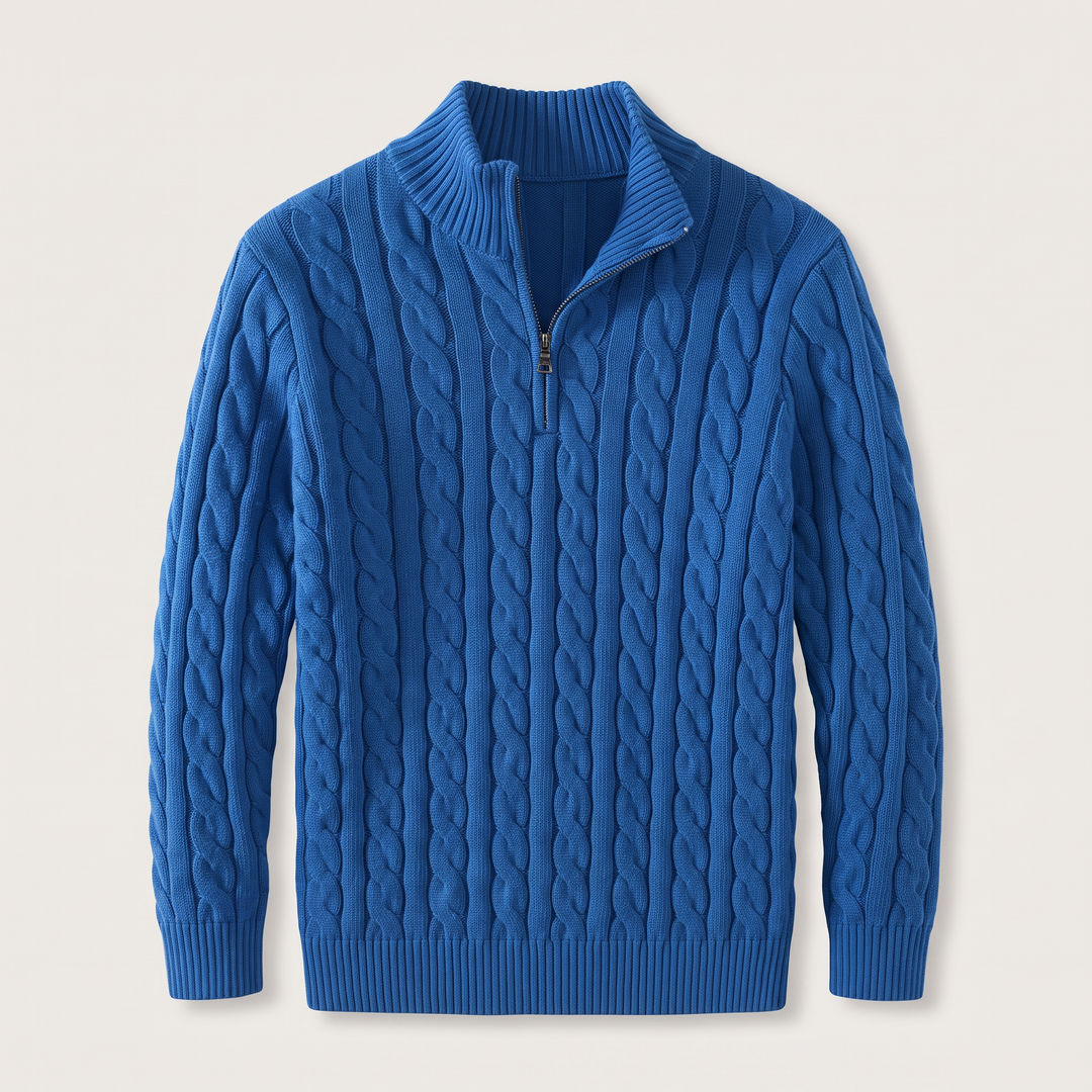 MILANO COTTON KNIT SWEATER