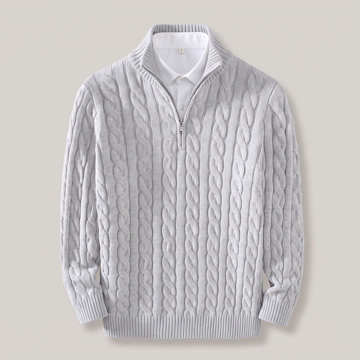 MILANO COTTON KNIT SWEATER