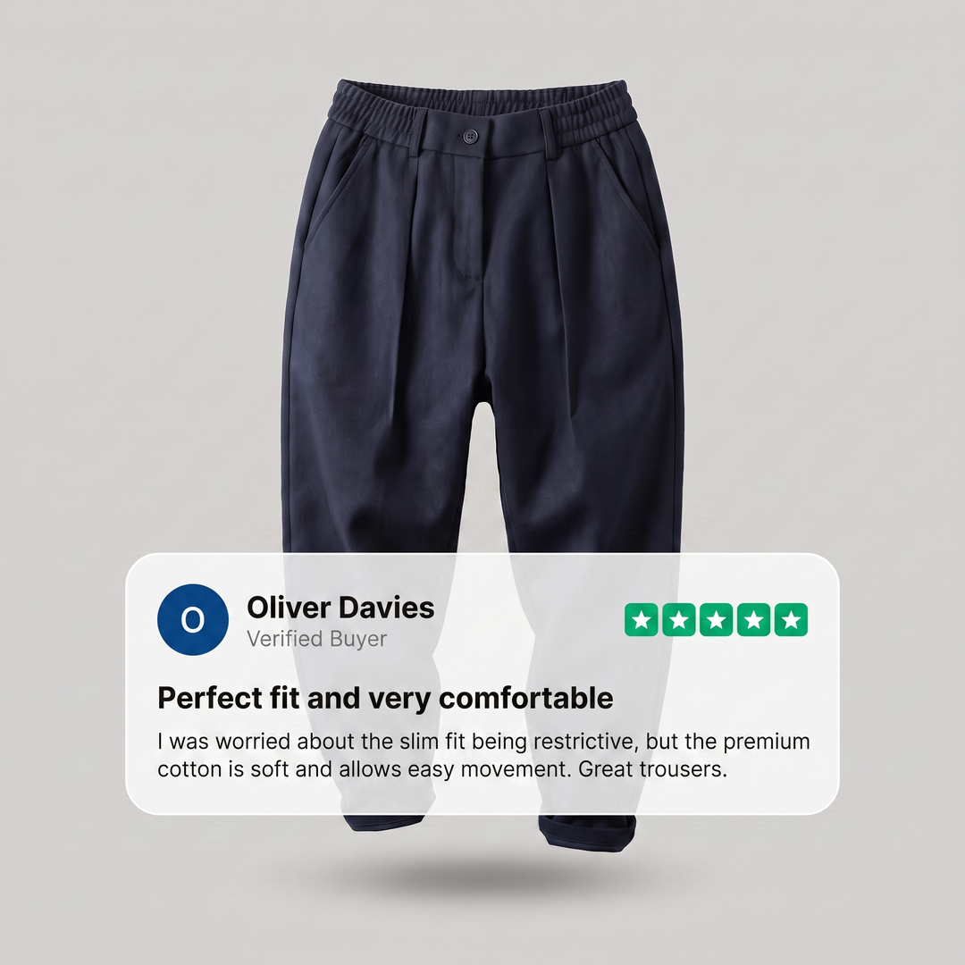 MODERN FIT MEN’S TROUSERS