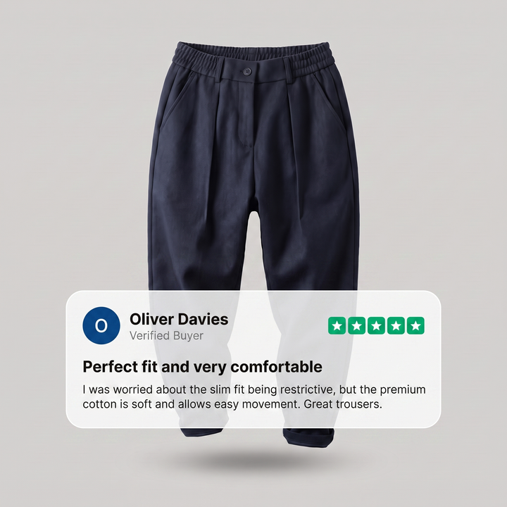 MODERN FIT MEN’S TROUSERS