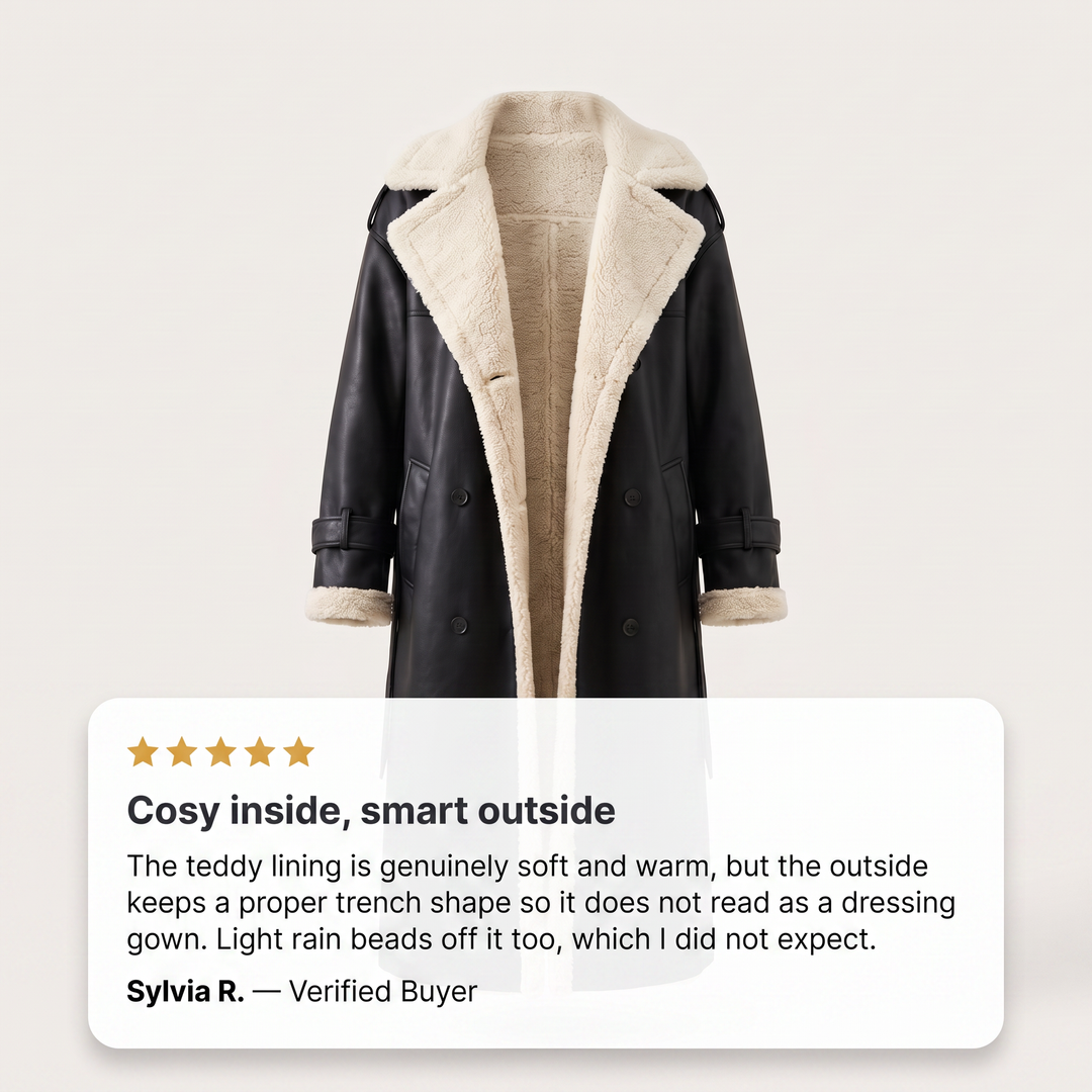 MONROE LUXURY TEDDY COAT