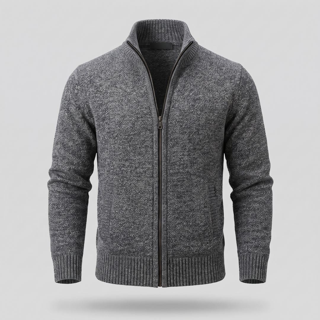 RAVINO ZIP-UP CARDIGAN