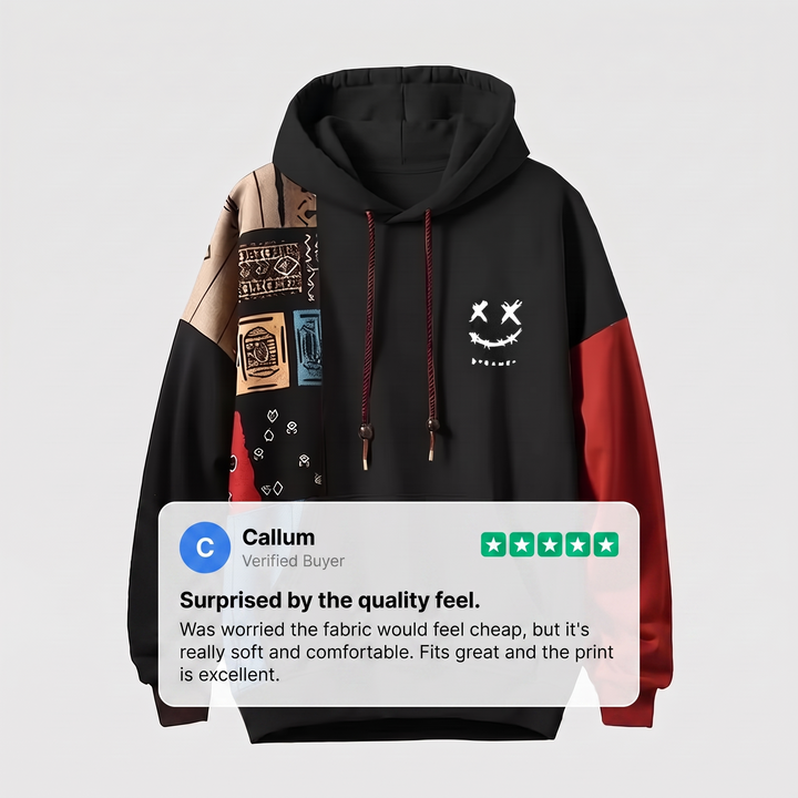 RIOT CONTRAST HOODIE