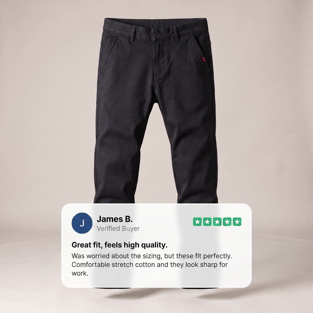 SLIM FIT PANTS