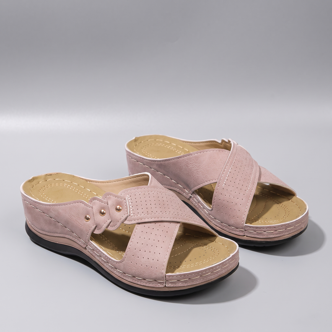 SOLARA WEDGE SANDALS