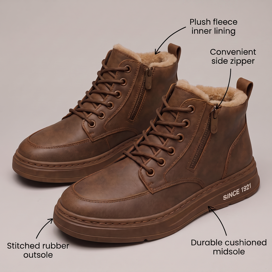 SOREN LEATHER SNEAKERS