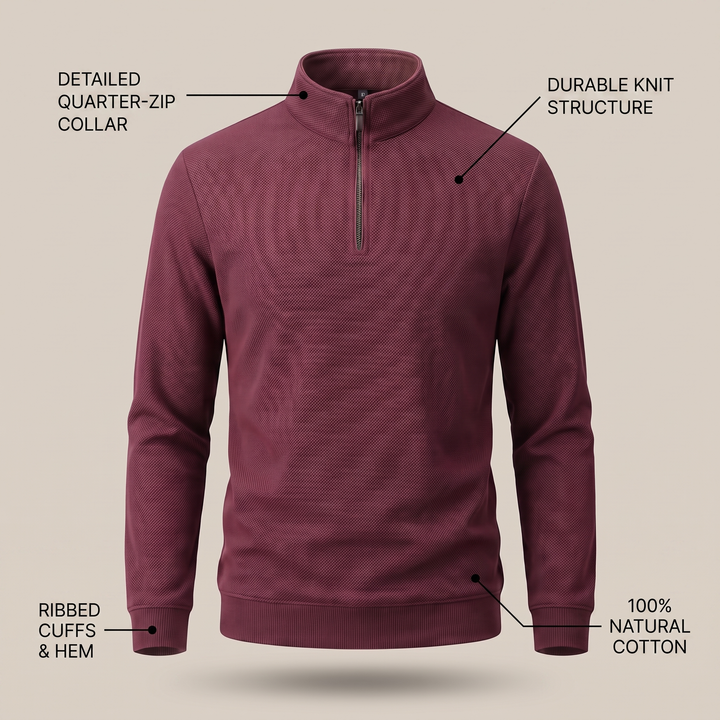 TAVREN QUARTER-ZIP PULLOVER