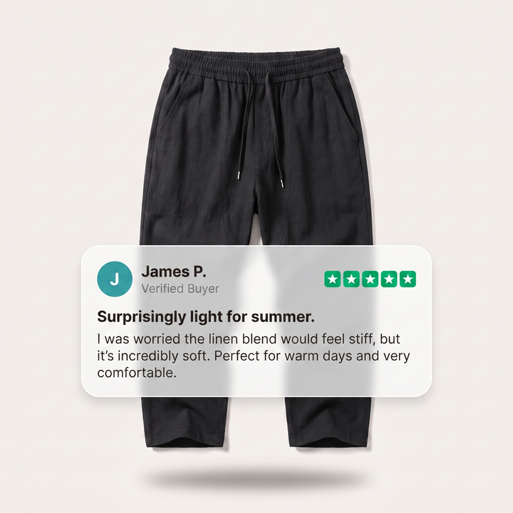 URBAN CROPPED COTTON PANTS