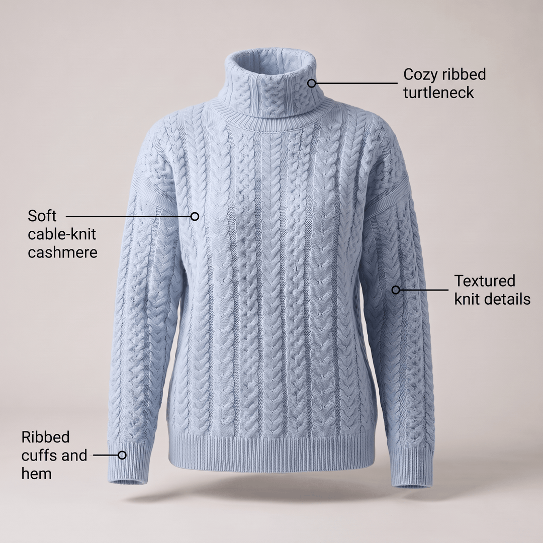 VIVARA CASHMERE KNIT - Avenelle London