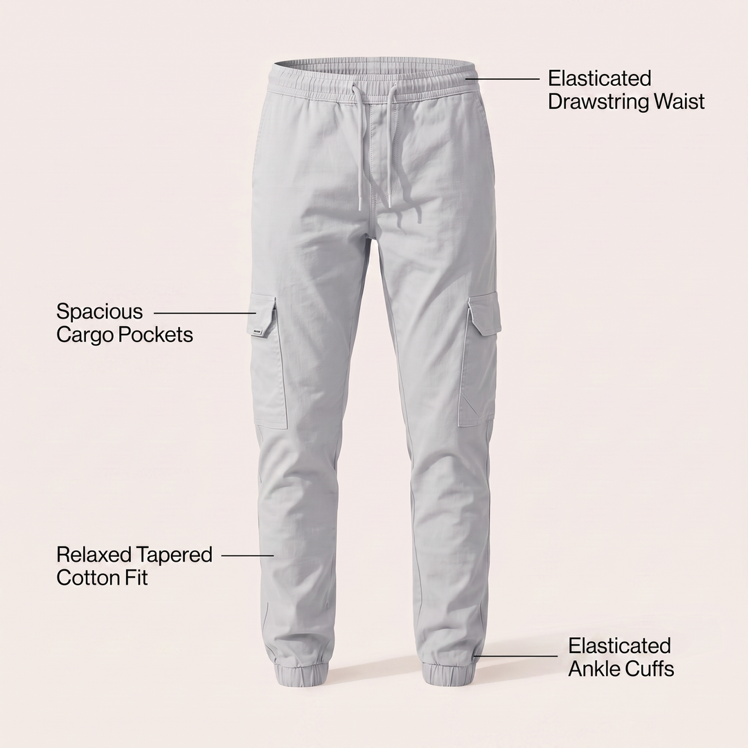 WESTERBY TAPERED CARGO JOGGERS