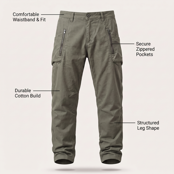 WESTFIELD COTTON CARGO PANTS